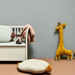 Sale OYOY Peluche Noah the giraff, amarillo Blanco