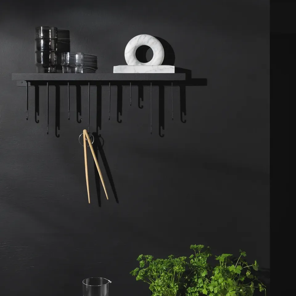 Hot Design House Stockholm Percha Ateljé, Negro