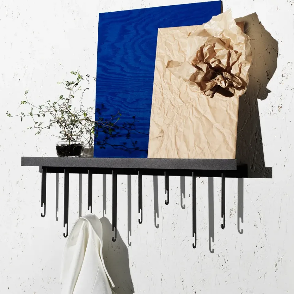 Hot Design House Stockholm Percha Ateljé, Negro