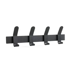 Best Zone Denmark Perchero A-Rack, Black, 4 ganchos Negro