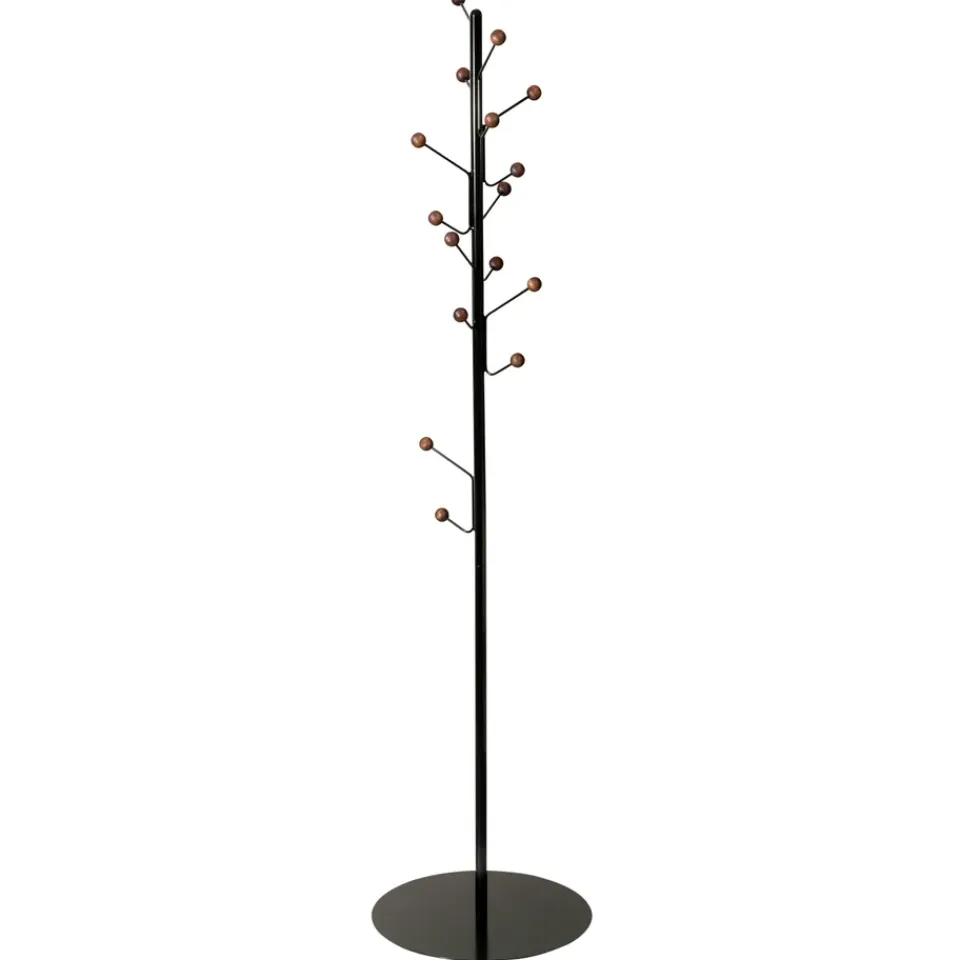 Discount Maze Perchero Bill Floor, Negro-marrón oscuro MarrónNegro