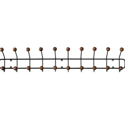 Hot Maze Perchero Bill Horizontal L, negro-marrón oscuro MarrónNegro