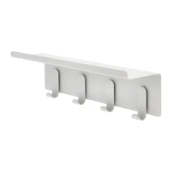 Discount Zone Denmark Perchero con balda A-Hallway, Soft grey Gris