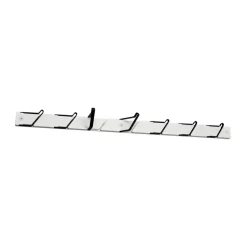 New Essem Design Perchero con ganchos Tamburin 73,5 cm, -negro Blanco