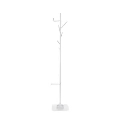 Online SMD Design Perchero con paragüero Alfred, Blanco