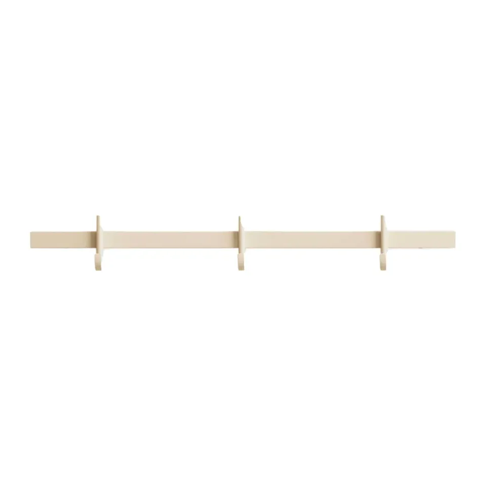 Clearance Relief Perchero con pomos small 41 cm, Fresno Beige