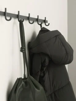 Relief Perchero con pomos medium 82 cm, Gris