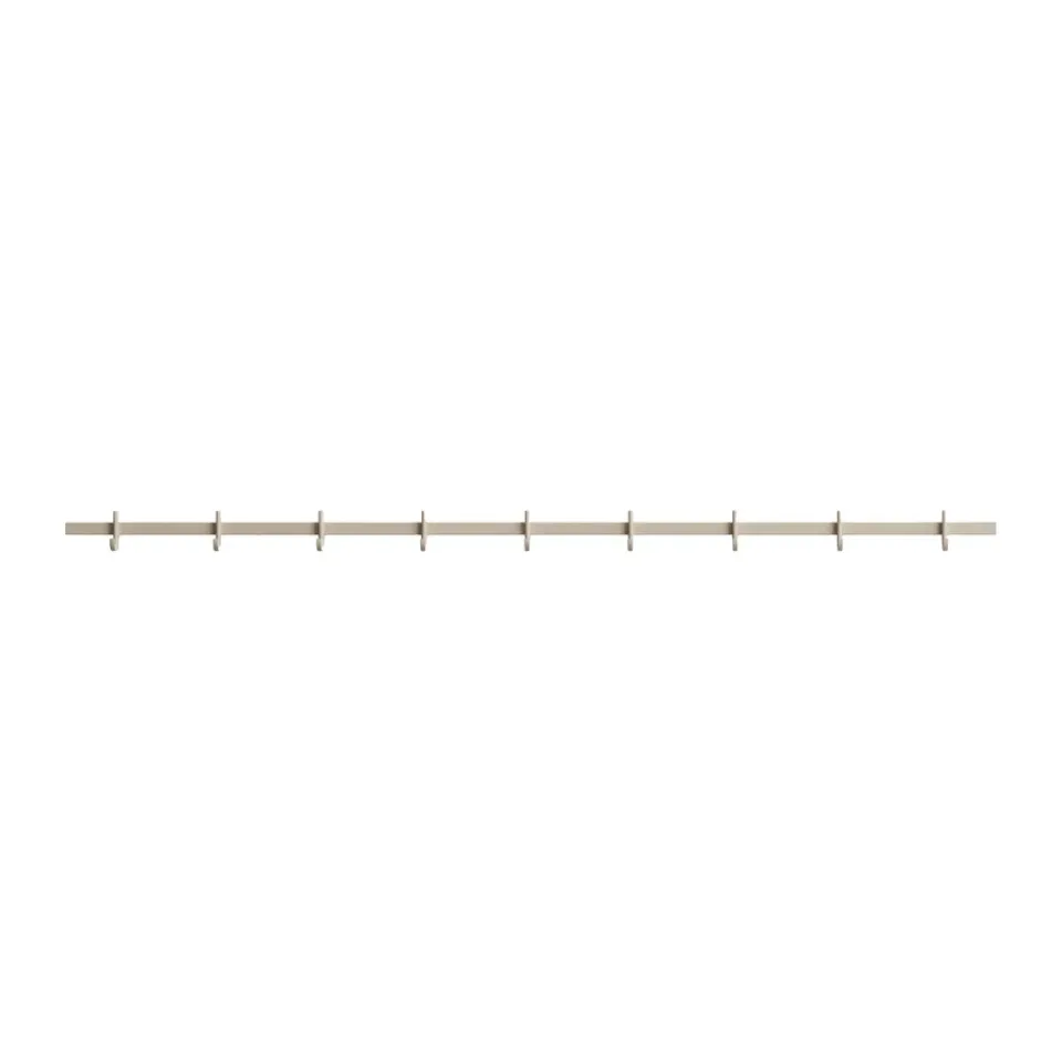 Online Relief Perchero con pomos large 123 cm, Beige