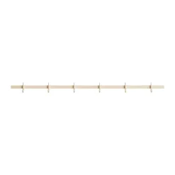 Hot Relief Perchero con pomos medium 82 cm, Fresno Beige