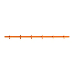 Best Relief Perchero con pomos medium 82 cm, Naranja