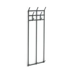 HAY Perchero con pomos Tape, Large charcoal Gris