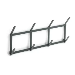 New HAY Perchero con pomos Tape, Small charcoal Gris
