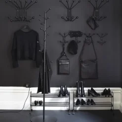 Maze Perchero de pared Bill L, Negro
