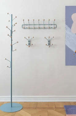 Sale Maze Perchero de pared Bill XS, Pigeon blue Azul