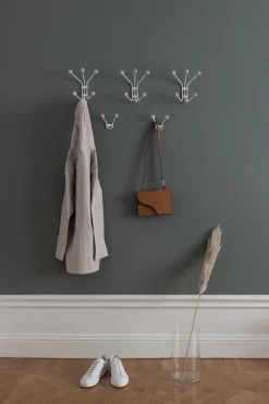 Discount Maze Perchero de pared Bill XXS, Greige Gris