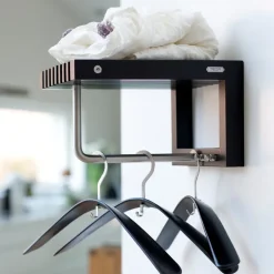Fritz Hansen Perchero de pared Cutter mini , Teca Marrón