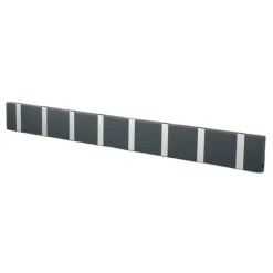 Outlet LoCa Perchero de pared Knax 80 cm, antracita-gris GrisNegro