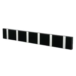 Outlet LoCa Perchero de pared Knax 60 cm, negro-gris GrisNegro