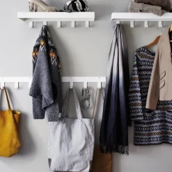 Outlet Maze Perchero de pared Only Hooks, Blanco