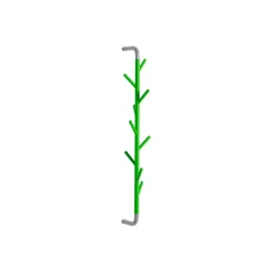 Outlet SMD Design Perchero de pared Sticks, Verde