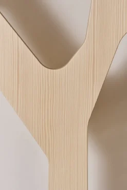 Sale Swedese Perchero de pared Tree wall Special Edition 194 cm, Pino con acabado blanco Marrón