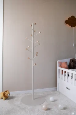 New Maze Perchero de pie Bill junior, Greige Gris