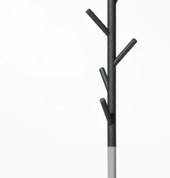 New SMD Design Perchero de pie Sticks, gris oscuro-plata GrisPlateado