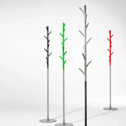 SMD Design Perchero de suelo Sticks, oscuro Gris