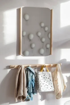 Discount Byon Perchero Else natural, 7 ganchos Beige