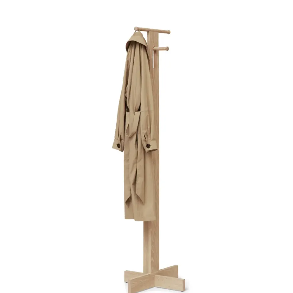Clearance Form & Refine Perchero Foyer 173,3 cm, Roble blanco Beige