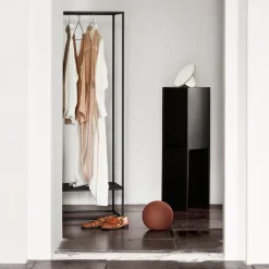 New Kristina Dam Studio Perchero Grid, Black Negro