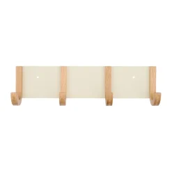 Hot Design Letters Perchero Jay 4 ganchos, Creamweiss-ek Blanco