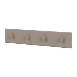 Hot Montana Perchero Coat Racks 4 ganchos, Truffle GrisMarrón