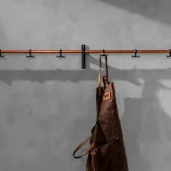 Clearance Essem Design Perchero Nostalgi, Cobre, base blanca Naranja