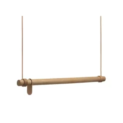 LIND DNA Perchero Swing, Oak natural, m, cordón natural Beige