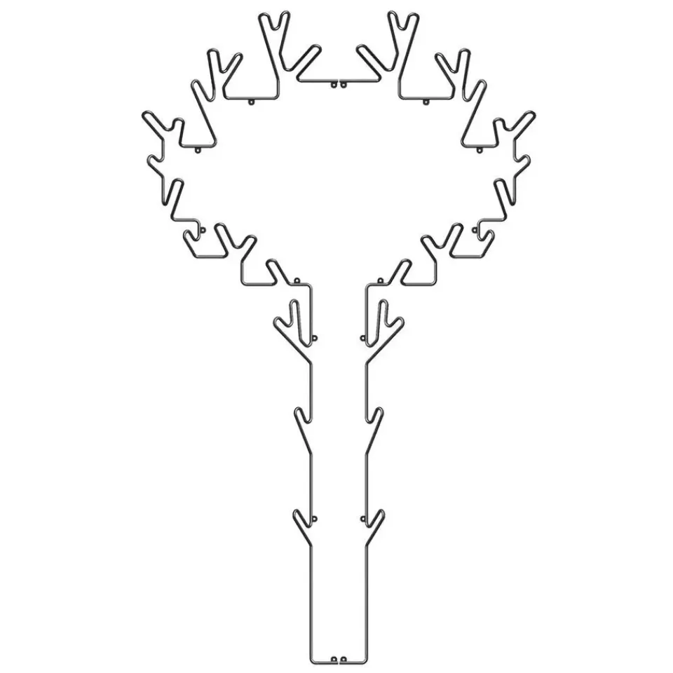 Best Maze Perchero Tree, Negro