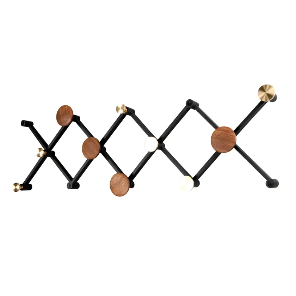Online LoCa Perchero X•TEND, nogal Negro