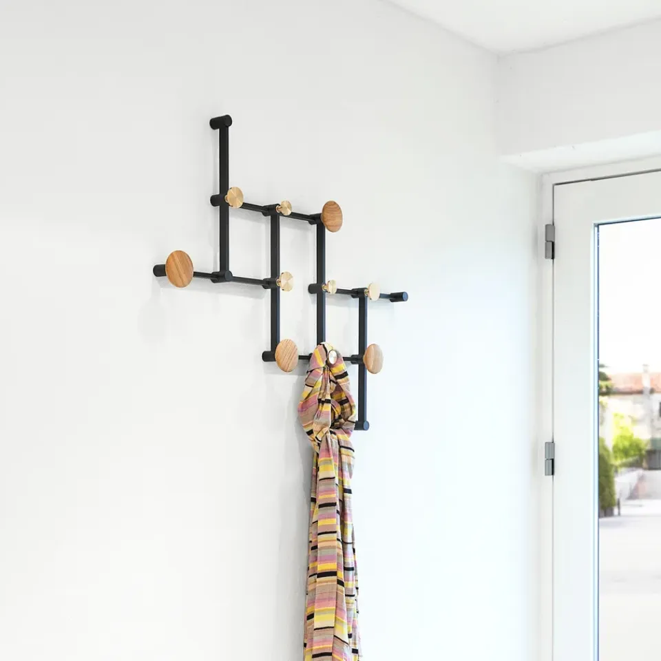 New LoCa Perchero X•TEND, Roble Negro