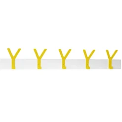 Discount SMD Design Perchero Y, blanco, amarillo AmarilloBlanco