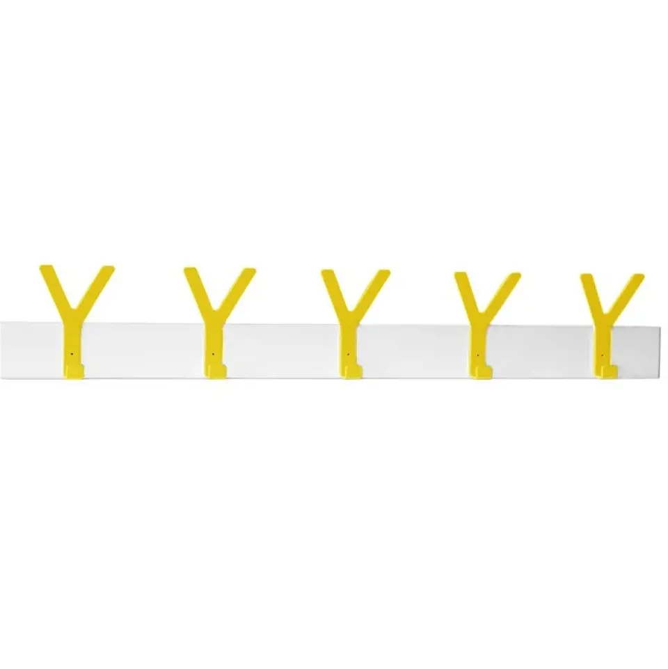 Discount SMD Design Perchero Y, blanco, amarillo AmarilloBlanco