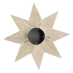 Scandi Living Pie para árbol de Navidad Norr, Lacado blanco BeigeMarrónNegro