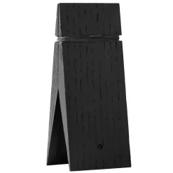 Hot MOEBE Pinza madera Pinch, roble pintado de Negro