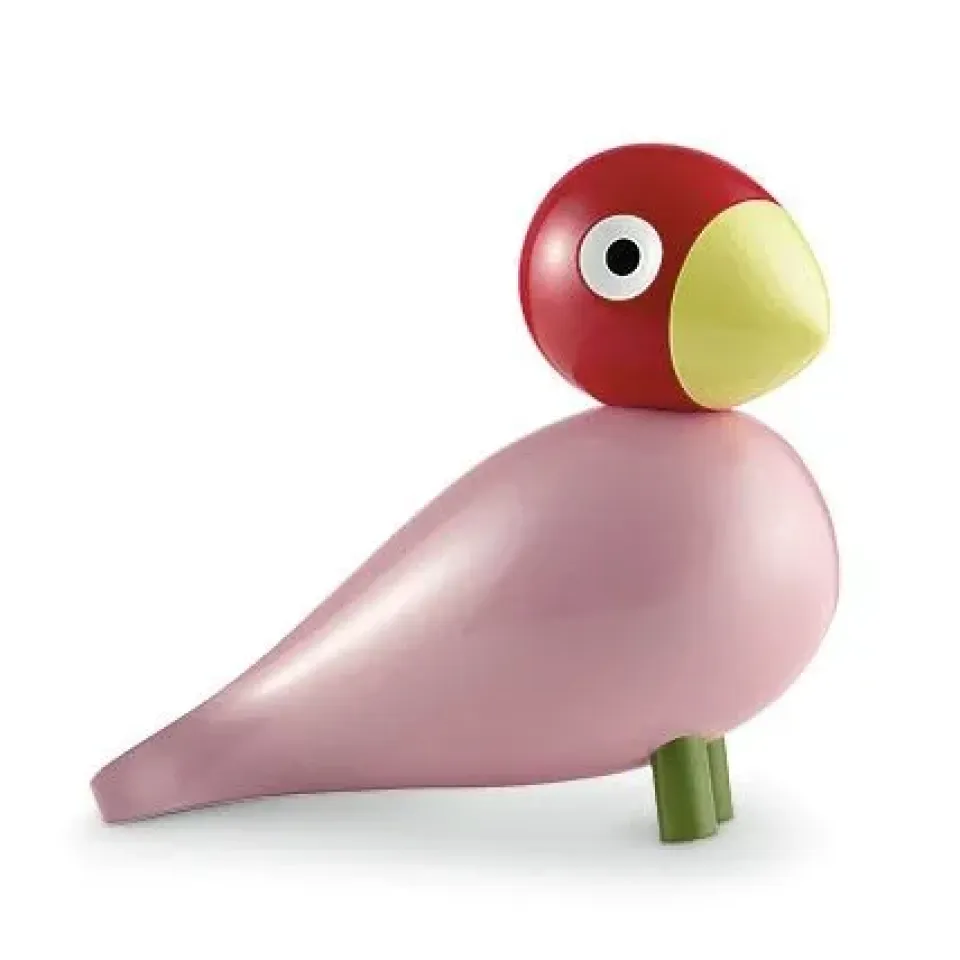 Discount Kay Bojesen Denmark Pájaro Ruth de madera, rosa RosaRojo