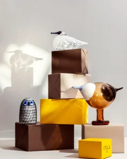 Clearance Iittala Pájaros por Toikka pequeño búho, Gris