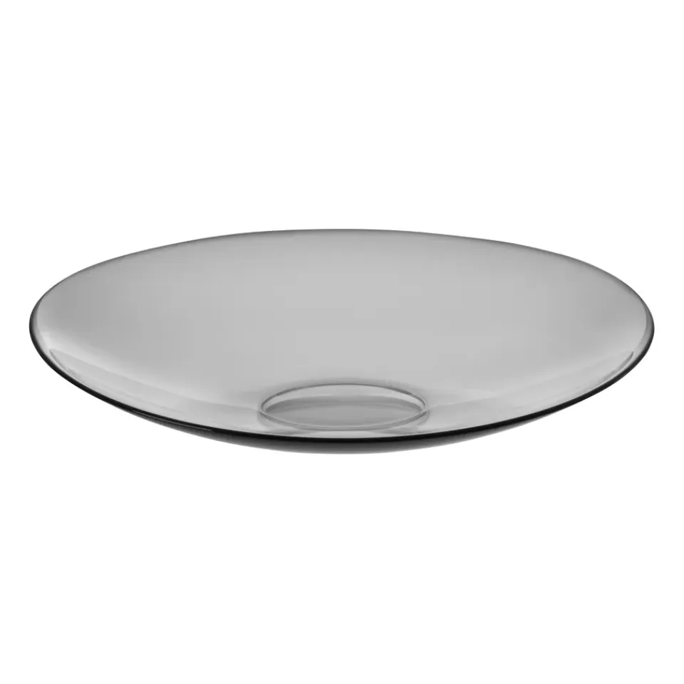 Hot Orrefors Plato Pond 21,2 cm, gris GrisTransparente