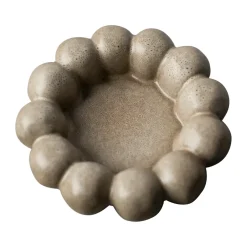 New DBKD Plato Portavelas Bright Ø17 cm, Beige