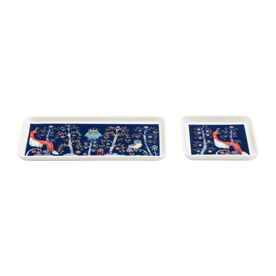 Discount Iittala Plato Taika 12x24 cm, Azul