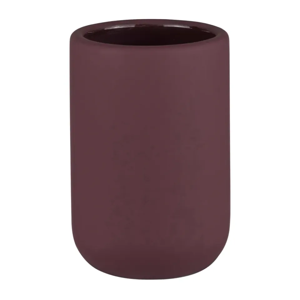 Outlet Mette Ditmer Portacepillos de dientes Lotus, Wine Rojo