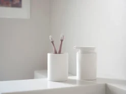 Clearance Zone Denmark Portacepillos Karma, White Blanco