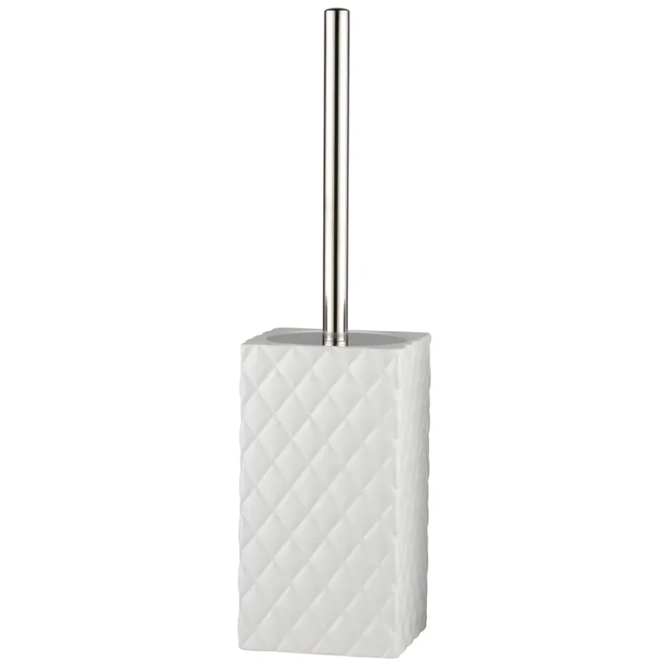 Clearance Lene Bjerre Portaescobillas baño Portia, -plata Blanco